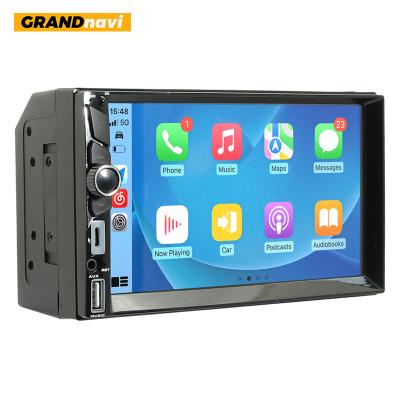 China 7 Inch Multimedia Car Stereo Car DVD Player MP5 CarPlay Video 2 Din with Mirror Link GPS Navigation for sale