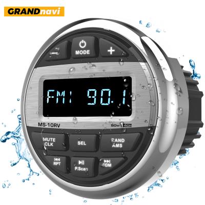 China Marine Digital Media Receiver , Bluetooth Boat Radio Stereo System For RV Golf Yacht for sale