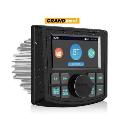 Chine IPX5 Marine Rev Cam Radio Pour Voiture RV VTT SUV, USB BT Marine Audio Multimédia Aux en réglage EQ à vendre