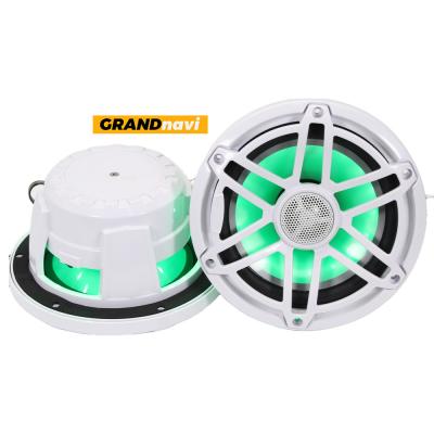 China 6.5inch Shallow-mount Marine Speakers With RGB LED Lighting for sale