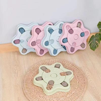 China Slow Viable Smart Dog Driver Pet Puzzle Toys Increase IQ Interactive Game Pet Driver Toys Dog Food Puzzle Toy for sale