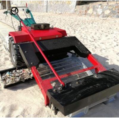 China Picking Up Beach Trash Walking Tractor Sand Cleaner Sand Cleaning Machine 2019 for sale