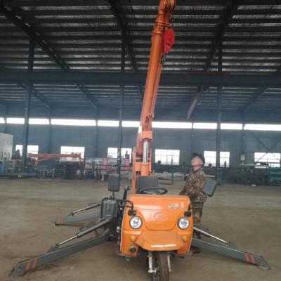 China TRUCK CRANE Tractor modified crane dump truck crane, car tricycle, tractor modified crane for sale