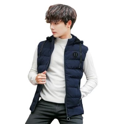 China New Design Anti-wrinkle Fashion Vest Men's Sleeveless Duck Down Vest Vest Men's Sleeveless Duck for sale