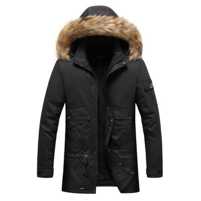 China High Quality Anti-Wrinkle Jacket Winter Bottom Stripper Warm Hooded Zipper Men Down Jacket Winter Jacket for sale