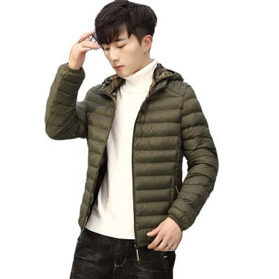 China Anti-wrinkle casual warm cotton-padded clothes padded down jacket for men for sale