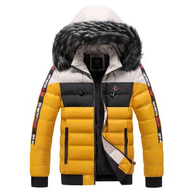 China Anti-wrinkle and warm jackets men light weight winter ribs cotton-padded down duck jackets men's clothes for sale