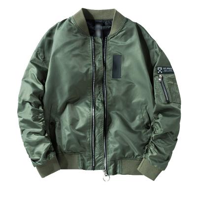 China New Arrival Workwear Men's Bomber Jacket Viable Windproof Pilot Jacket Mens Plus Size for sale