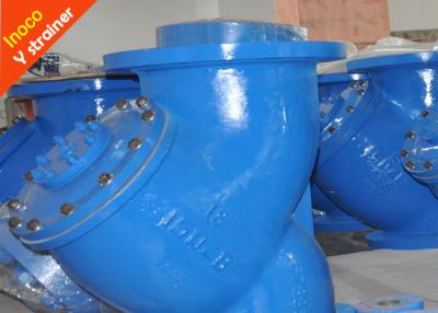 China BOCIN Medium Flow Rate Carbon Steel Y Strainer Filter For Liquid Filtration CE ISO for sale