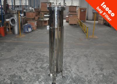 China Low Pressure Pocket Single Bag Filter Carbon Steel Housing Dust Collector for sale