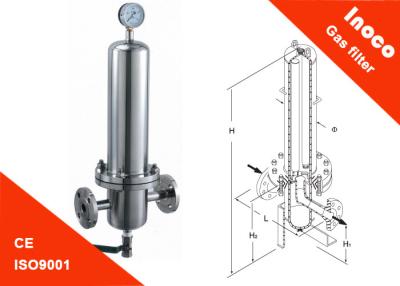 China BOCIN Fuel Natural Gas Filter Separator / Air Purification Filters DN15 - DN600 for sale