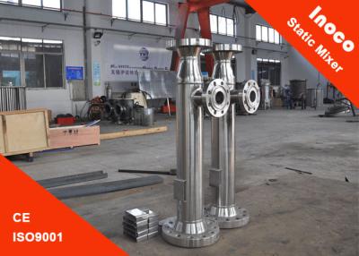 China BOCIN Pipeline Static Mixer For Water / Oil Liquid Mixing Industrial Mixer for sale