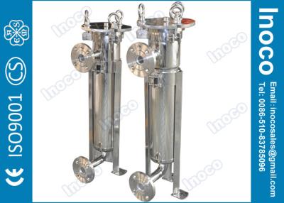 China BOCIN High Pressure Single Bag Filter Housing Stainless Steel With PE Filter Bag for sale