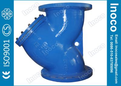 China Sieb-Filter BOCIN DN500 des Kohlenstoffstahl-Y/Wasser-Inline-Sieb CER ISO9001 zu verkaufen