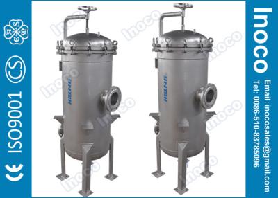 China BOCIN Industrial Water Multi-bag Filter Housing Stainless Steel with 5um Micron Rating for sale