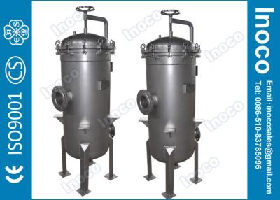 China BOCIN Water Treatment Multi-bag Filter Housing With Quick Closure for sale