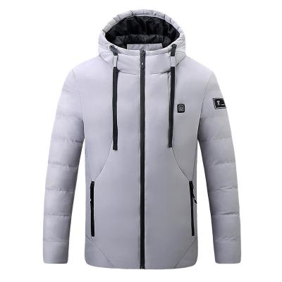 China Regular Plus Size Men's Jackets USB Heating Clothes Temperature Control Carbon Fiber Carbon Fiber Cotton Clothes Winter Jacket Cotton Clothes for sale