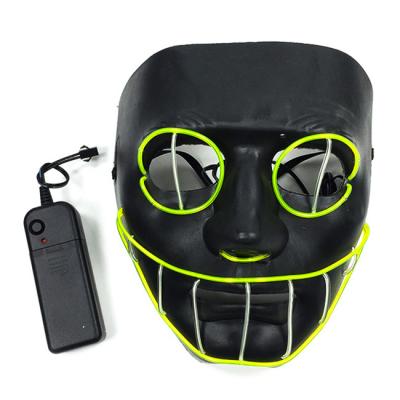 China Sound Activated New 2021 El Halloween Mask , Halloween El Mask for sale