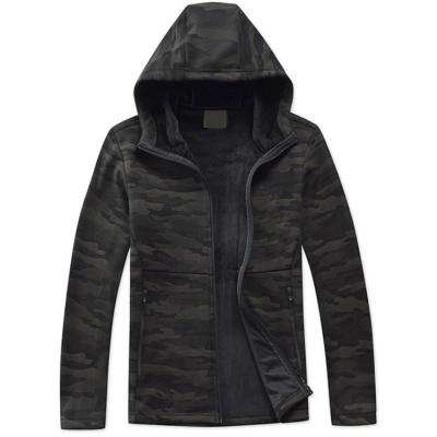 China Custom Winter Camouflage Anorak Long Hood Jacket Replacement Coat Anti-Shrink for sale