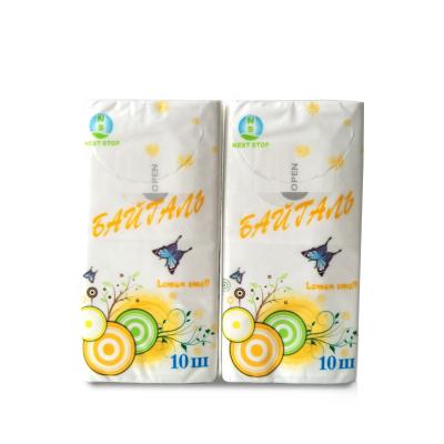 China Travel Eco-Friendly Or Advertise Mini Pocket Tissue Small Size Tissue Paper for sale