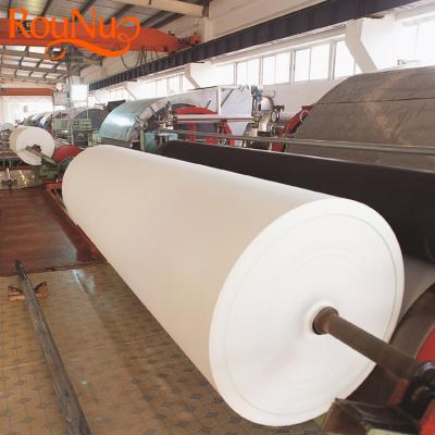 China 2021 Eco-friendly hot-selling products Virgin wood pulp sanitary jumbo industrial paper roll for sale