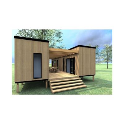 China Modern Convenient Quick Install Tiny Portable Metal Building Container House Factory Price Cabin Lightweight Steel Frame Prefab House for sale