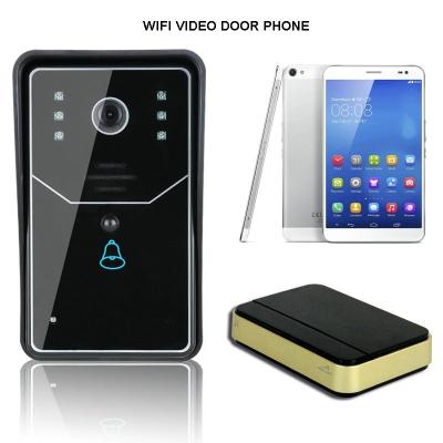 China Night vision TPWIFI001 wireless video video doorbell support WIFI door phone intercom doorbell video video door phone for sale