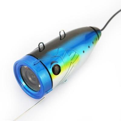 China Waterproof/Waterproof Fish Finder 15M Cable 1000TVL HD Color Underwater Fishing Video Camera System with 12Pcs White LED Lights for sale