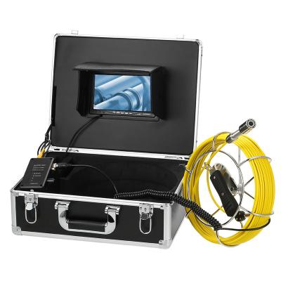 China Industrial Borescope 20M Cable 23mm Waterproof/Waterproof Lens 7 Inch Monitor Sewer Duct Inspection Snake Camera System Used For Pipe Inspection for sale