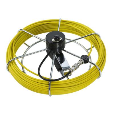 China 20M Fiberglass Cable Pipe Cable Reel Snake Endoscope Sewer Duct Inspection Waterproof/Waterproof Camera Tool Used For Pipe Inspection for sale