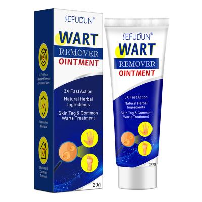 China OEM Private Label Wart Removal Cream Natural Herbal Skin Care Repair Anti Aging Wart Remover Ointment Skin Tag Removal Cream for sale