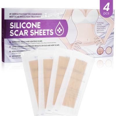 China Waterproof Medical Scar Removal ELAIMEI Silicone Scar Remover Correction Scar Treatment Skin Repairing Silicone Gel Scar Removal Sheet for sale