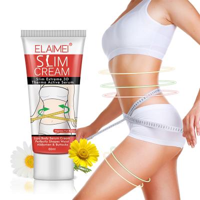 China Elaimei Weight Loss Slimming Body Cream Hot Private Label Care Body Fast Weight Loss Cream Slimming Fat Burn Belly Slimming Cream Women for sale