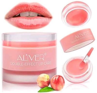 China OEM Private Label Fruit Flavor Waterproof Natural Lip Repair Moisturizing Exfoliating Lip Scrub and Lip Mask Double Effect for sale