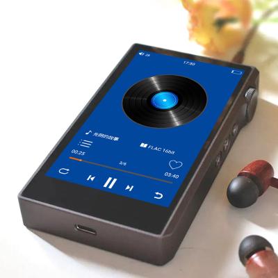 China Metal Feeling 4 Inch Full Touch Screen Q8 Android MP3 Music Player With Blue Tooth HiFi 24bit 192kHz DSD DAC MP3 Player WIFI for sale