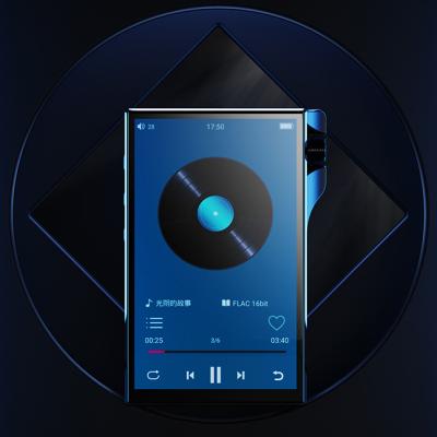 China Metal Feeling 4.0 Inch Q8 Mp3 Player HD Lossless Audio APE FLAC WAV WMA DSD Audiophile HiFi Music Player for sale