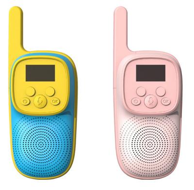 China New cartoon parent-child walkie-talkie children's intercom radio direct sales gifts rechargeable interactive educational toys factory for sale