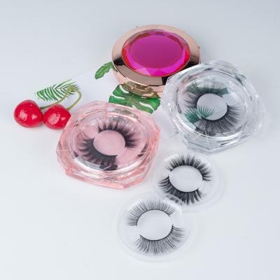 China Wholesale Custom 3D Comfortable Natural Cheap Silk Eyelashes for sale