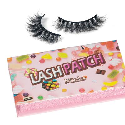 China FCKD Custom Wind Blowing Movable High Temperature Silk Lashes Series Self Adhesive 3D Silk Eyelashes for sale