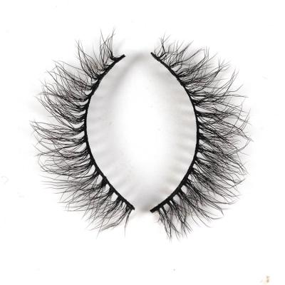 China Factory quality original custom high temperature 3d eyelashes 3d silk false silk eyelash 25mm long for sale