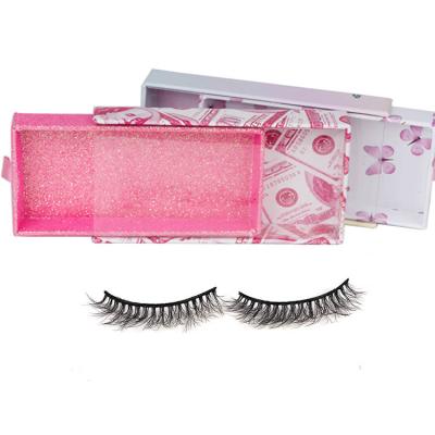 China Wholesale and custom box eyelash FCKD custom high temperature silk eyelash packaging for sale