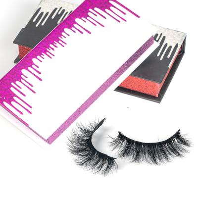 China Custom FCKD Soft Synthetic High Temperature Silk 3d Eyelash Natural Look for sale