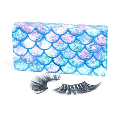 China Custom Mink Silk Eyelashes Lashes Fluffy 3d Synthetic Silk Eyelashes for sale