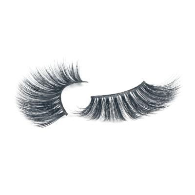 China Custom private label 3d silk eyelashes fluffy silk 3d eyelashes for sale