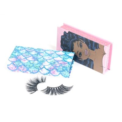 China Custom Mink Silk Eyelashes Fluffy 3d Volume Eyelashes Silk Lashes for sale