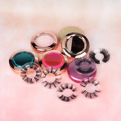 China High Quality Custom Lash Case Handmade 3d Mink Eyelash Custom Eyelash Packaging 25mm Mink Eyelash Vendor With Customized for sale