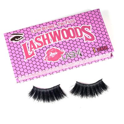 China Custom Made Cruelty Free Faux Mink Eyelashes Environmental Protection Lashes Packaging for sale