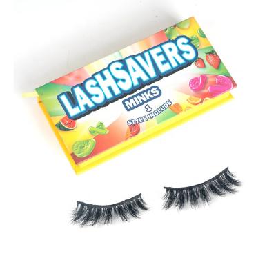 China Custom Fluffy Faux Mink Eyelash 5 Pairs 3d Faux Mink Lashes Cruelty Free for sale