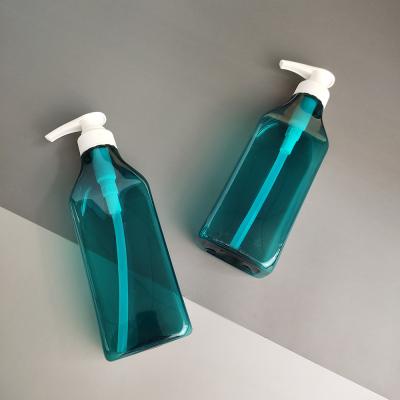 China 500ml cosmetic empty plastic bottle for shampoo lotion dispensing for sale