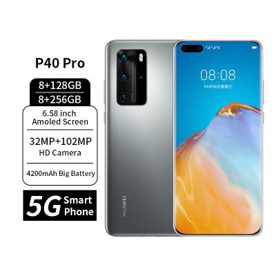 China Dual SIM Card 5G Smart Phones 8+128G 50MP Camera Huawei P40 Pro Used Mobile Phones for sale